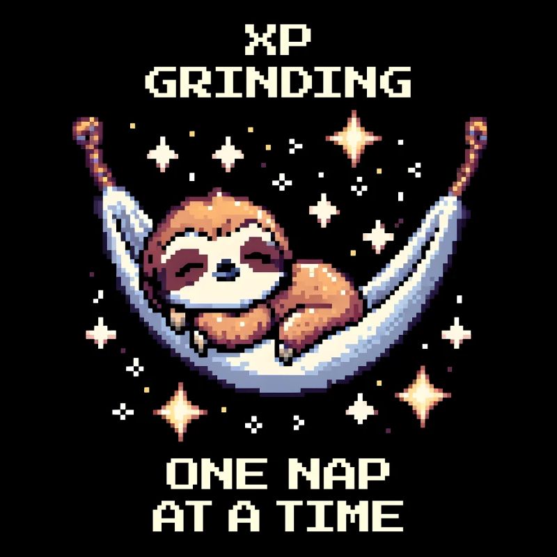 XP grinden mit Nickerchen | Faultier