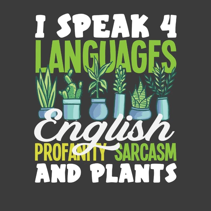 Sprich 4 Sprachen Englisch Sarkasmus