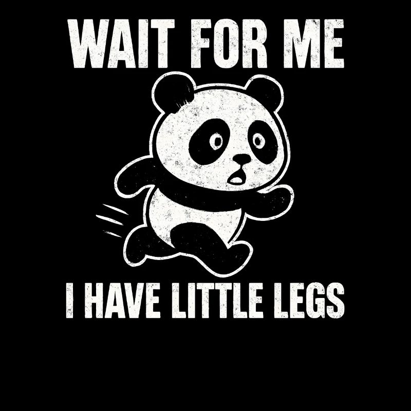 Panda dit Humour Mème Idée de cadeau drôle Drôle