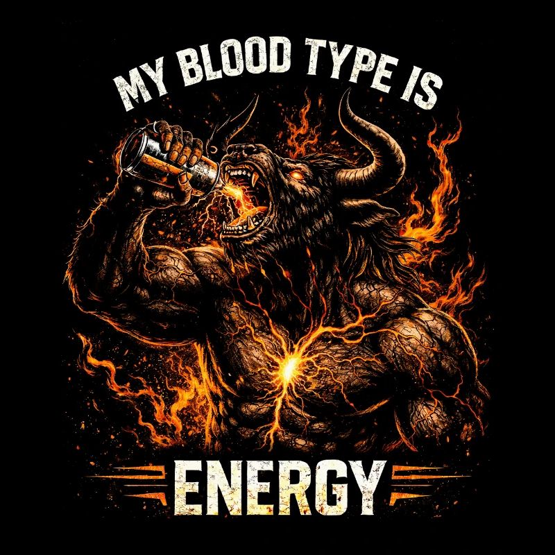 Energy Drink My Blood Type Is Energy