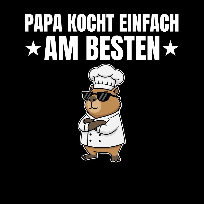 Papa kocht einfach am besten - Capybara Koch
