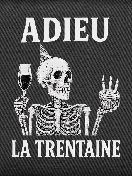 Goodbye Thirty Skeleton Birthday