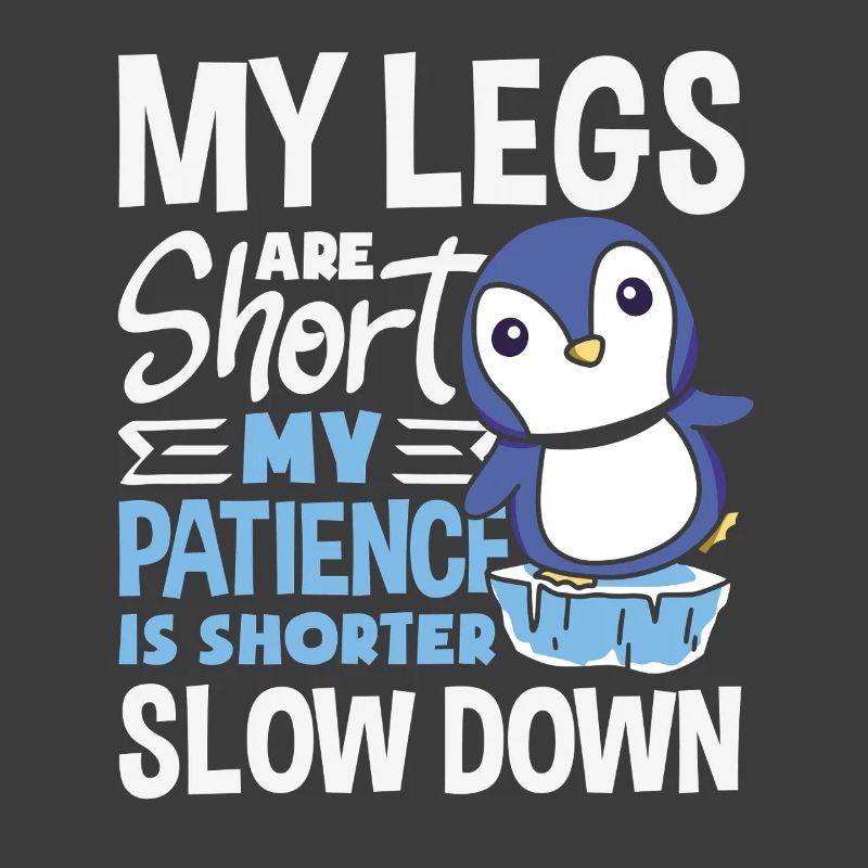 Wait for me, I've got little legs