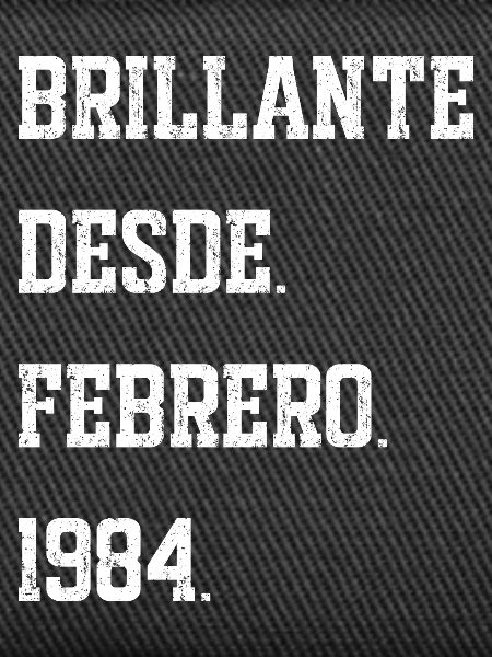 Birthday: February 1984