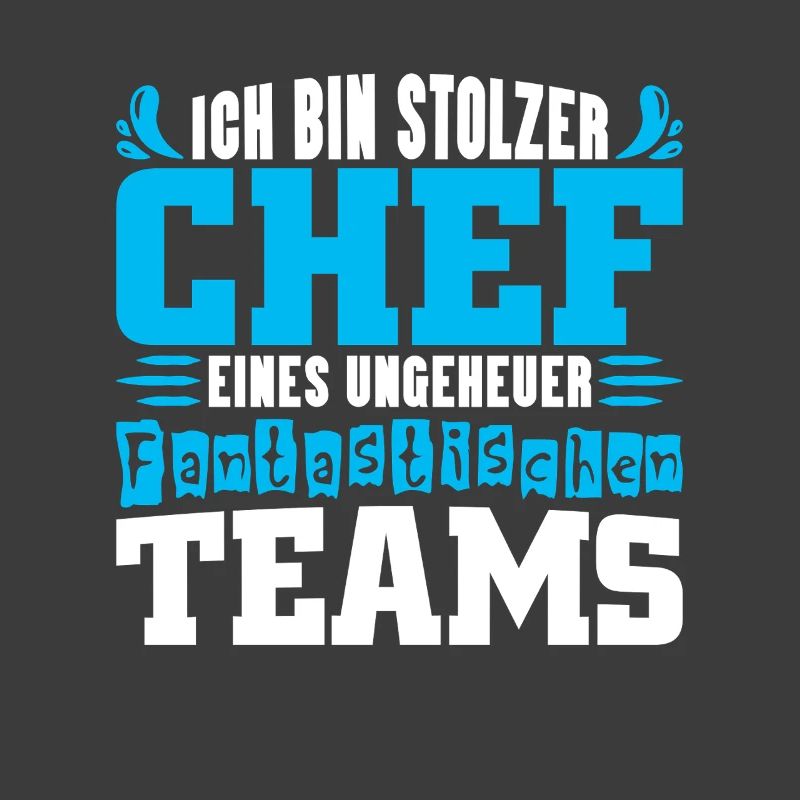 Stolzer Chef Chef Mann Abteilungsleiter Teamchef