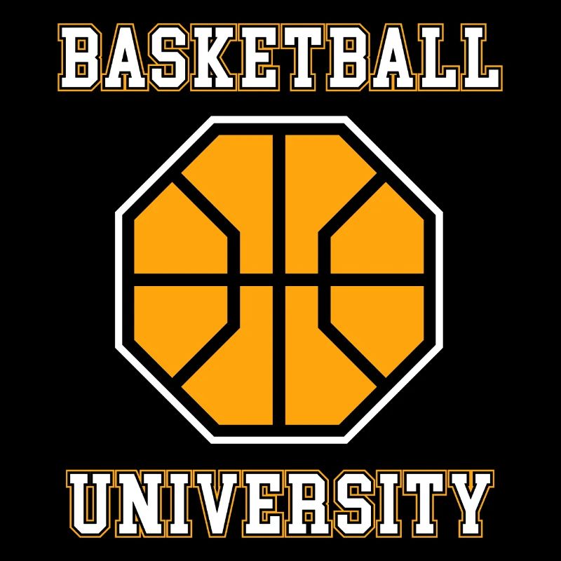 Basketball University Emblem