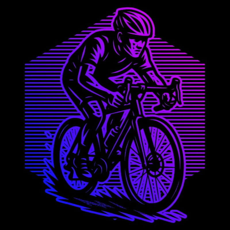 Illustration de vélo de route pour vélo de route