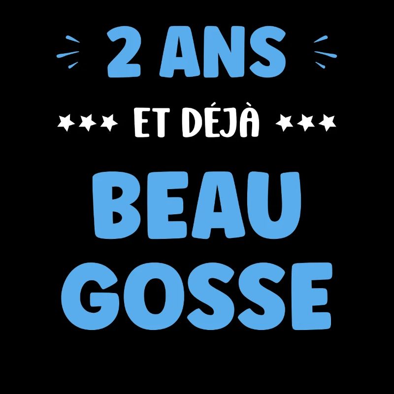 Two years already handsome