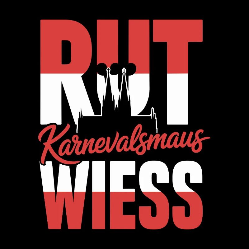 Karnevalsmaus Rut Wiess Köln Kölner Karneval Maus