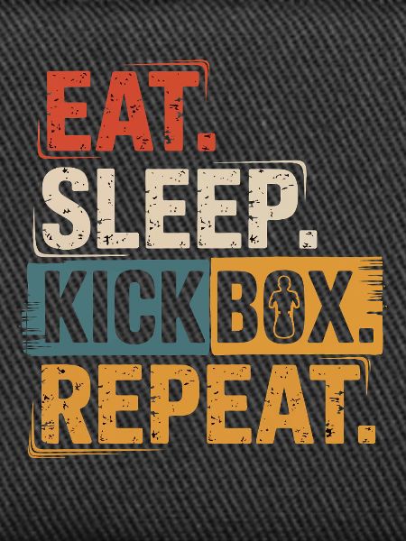 Eat Sleep Kickbox Repeat