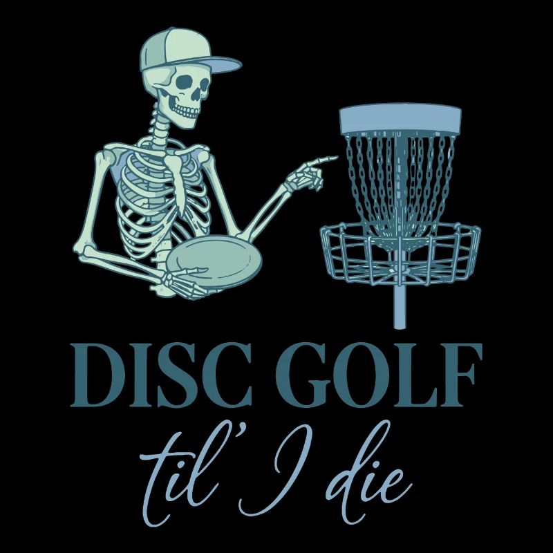 Disc Golf jusqu’à la mort Disc Golfer Drôle Disc Disc Flying Disc