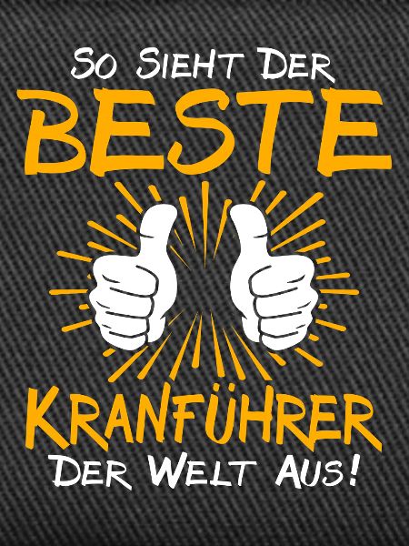 Kranführer Geschenkidee