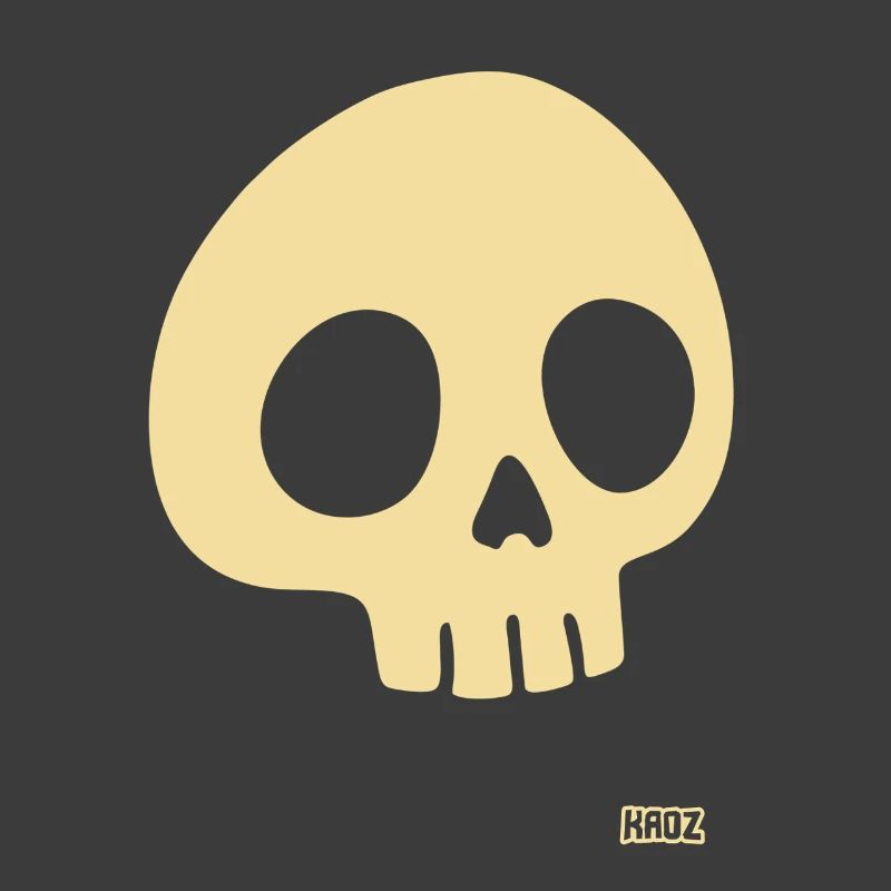 Beiger Totenkopf