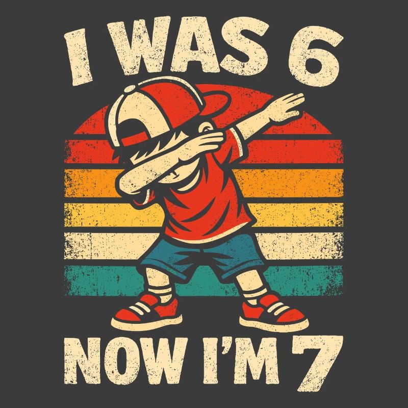 7e anniversaire, garçon de 7 ans, j’avais 6 ans maintenant dans 7 ans