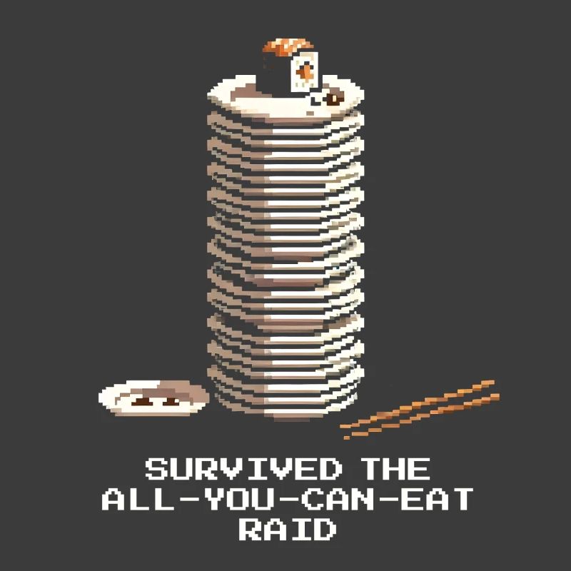 Survived All-You-Can-Eat Raid | Sushi Buffet