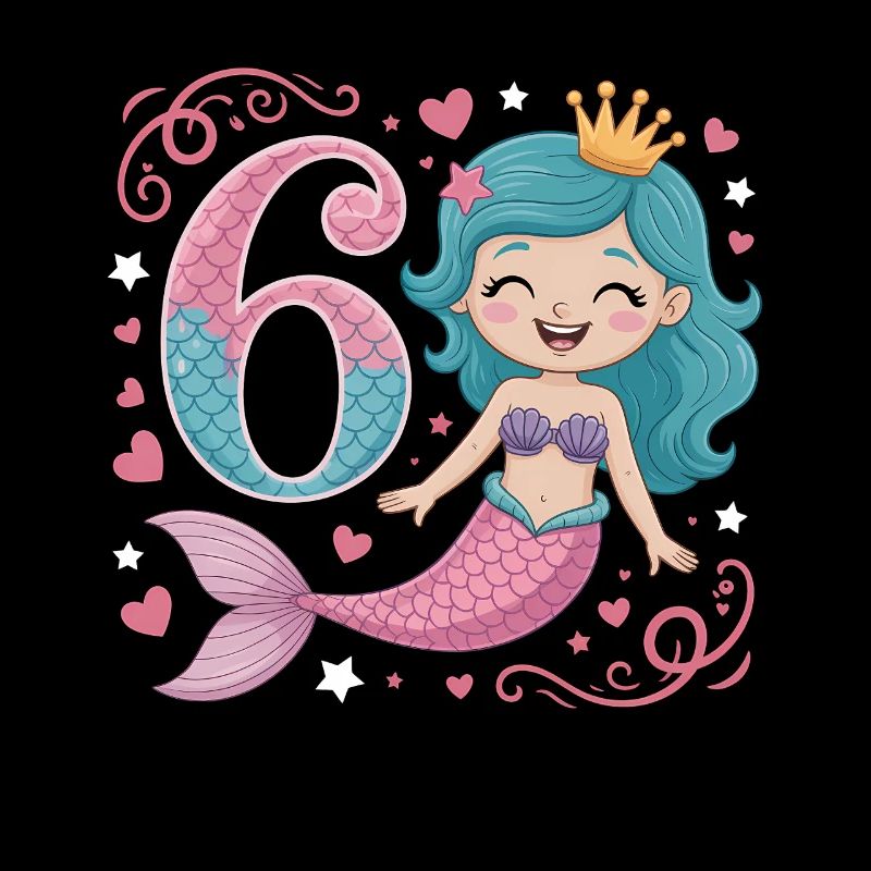 6e anniversaire de la sirène 6 ans