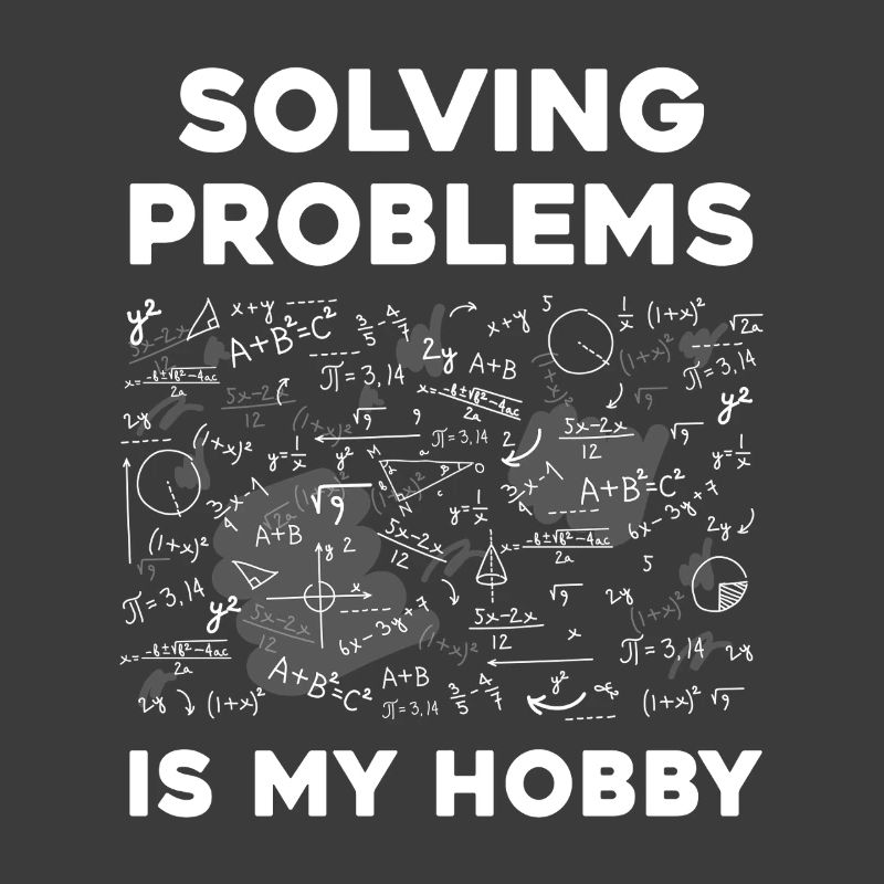 Solving puzzles is my hobby