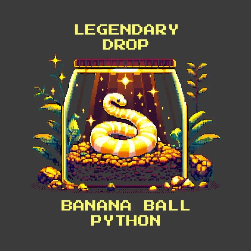 Découverte légendaire : python romain banane | Python