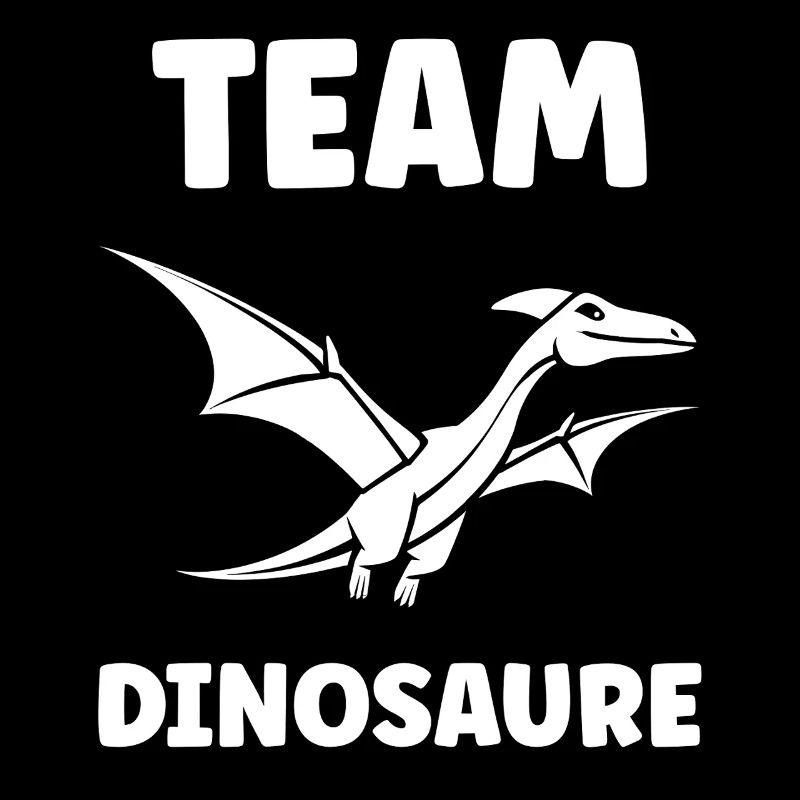 Fliegendes Dinosaurier-Team