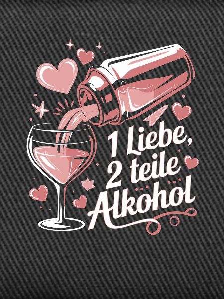 Liebe Zwei Teile Alkohol