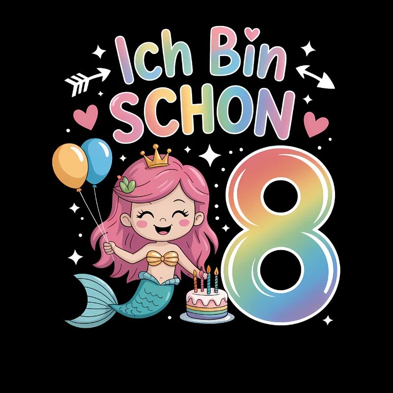 J’ai déjà 8 ans d’anniversaire de sirène