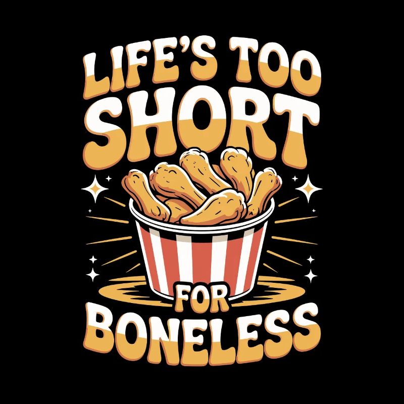 Chicken Wings Gaming Evening Humor