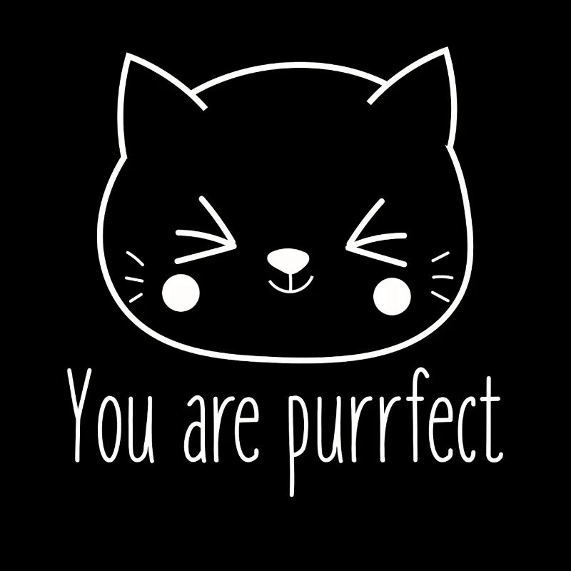 Tu es juste un amoureux parfait pour les chats