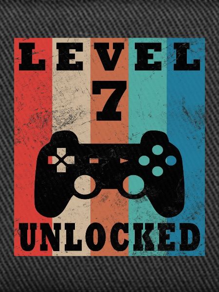 Level 7 freigeschaltet Retro-Controller