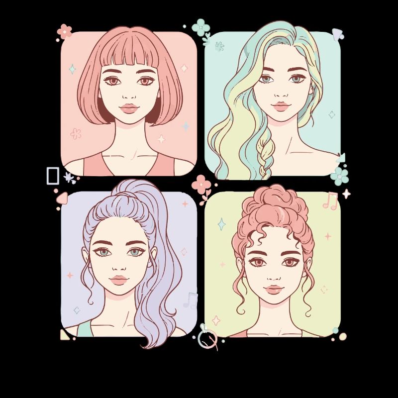 Kpop Coréen, Pop Anime mignon, Fille de Corée, Musique d’amour