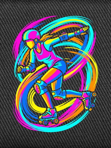 Patineur à roulettes