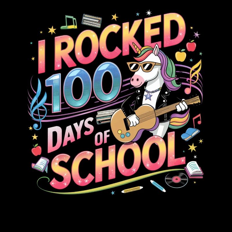 I Rocked 100 Tage Schule