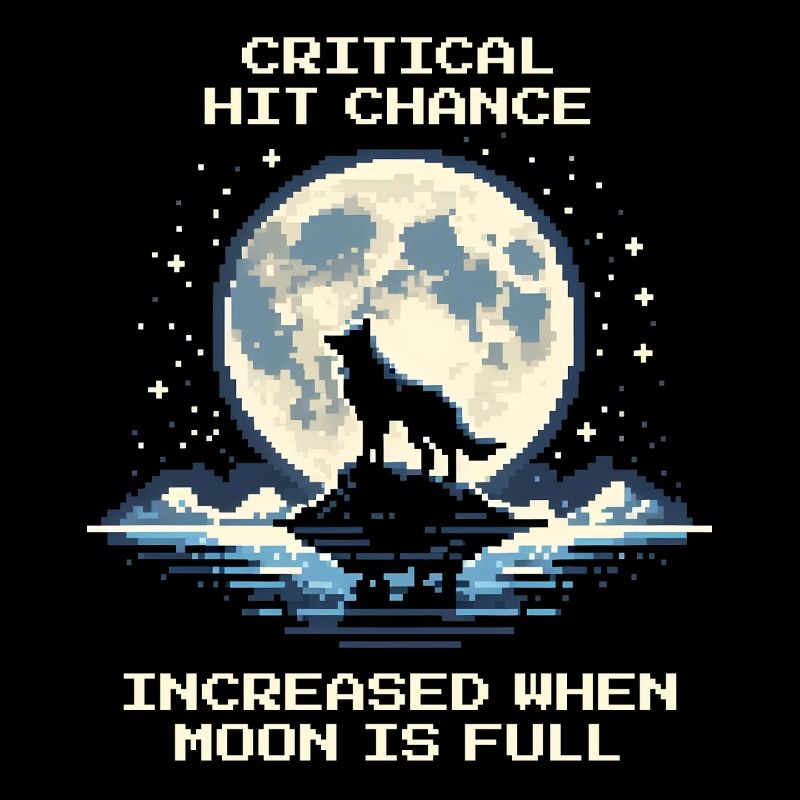 Kritischer Treffer bei Vollmond | Wolf