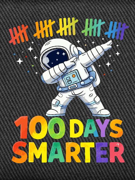 Astronaut 100 days smarter