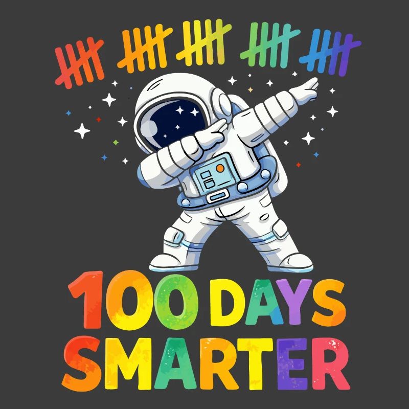 Astronaut 100 days smarter