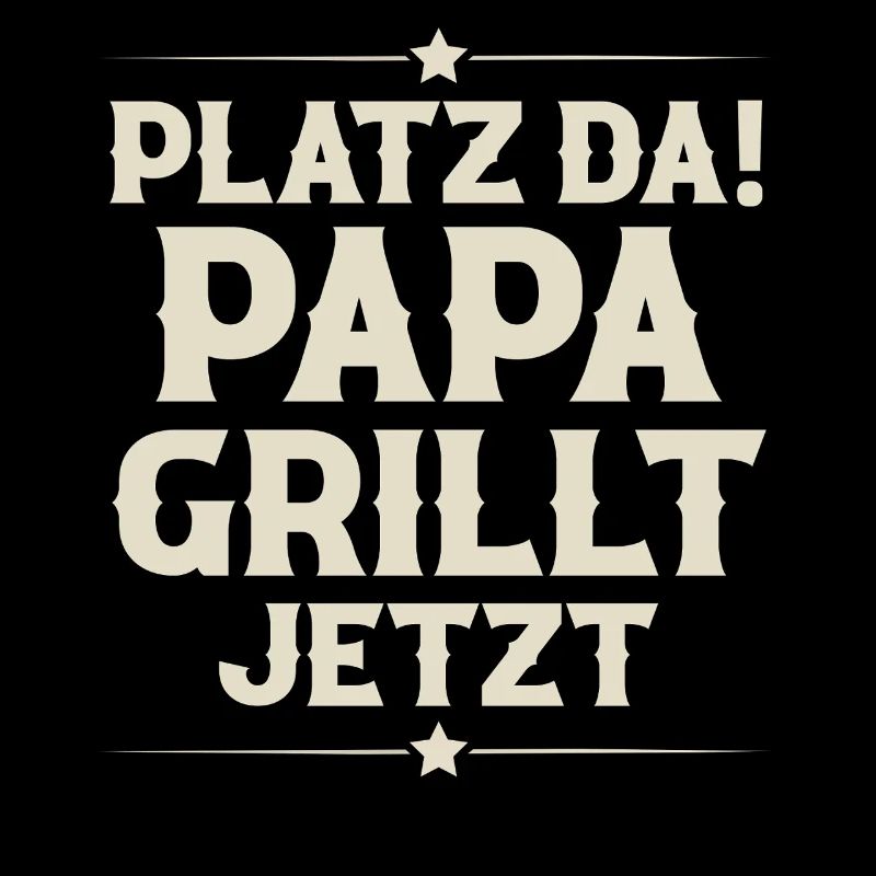 Papa Vater Grillen