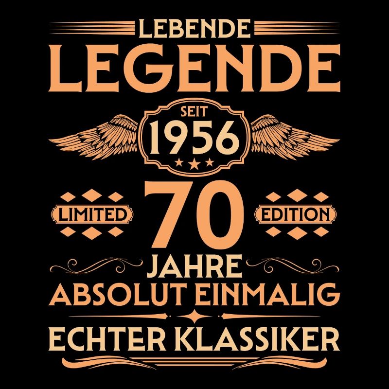 Absolument unique, né en 1956, 70e anniversaire