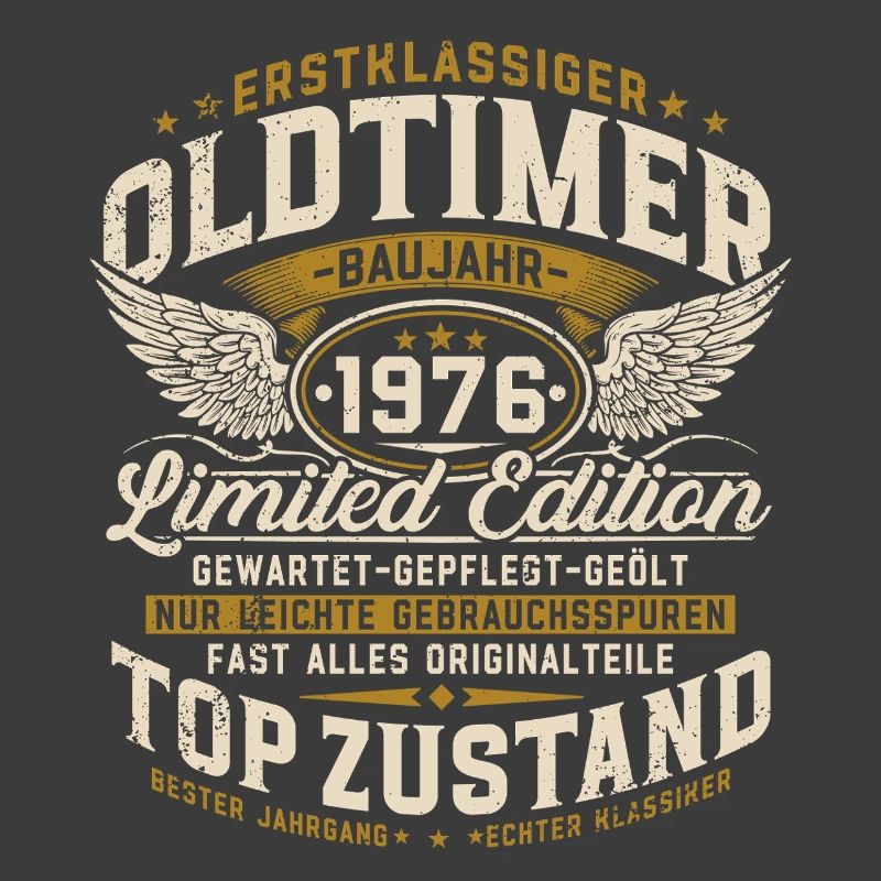 50. Geburtstag 1976 Oldtimer Geschenk Retro