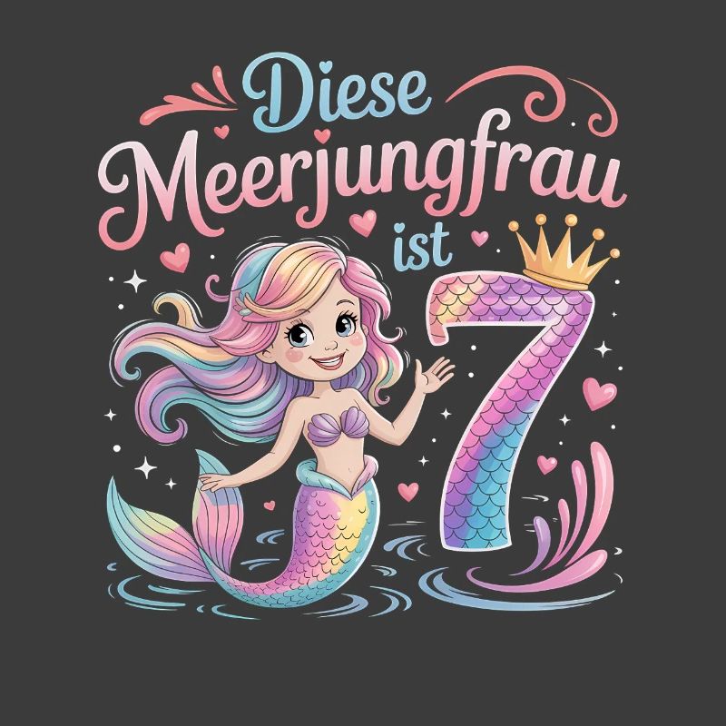 Cette sirène a 7 ans de filles
