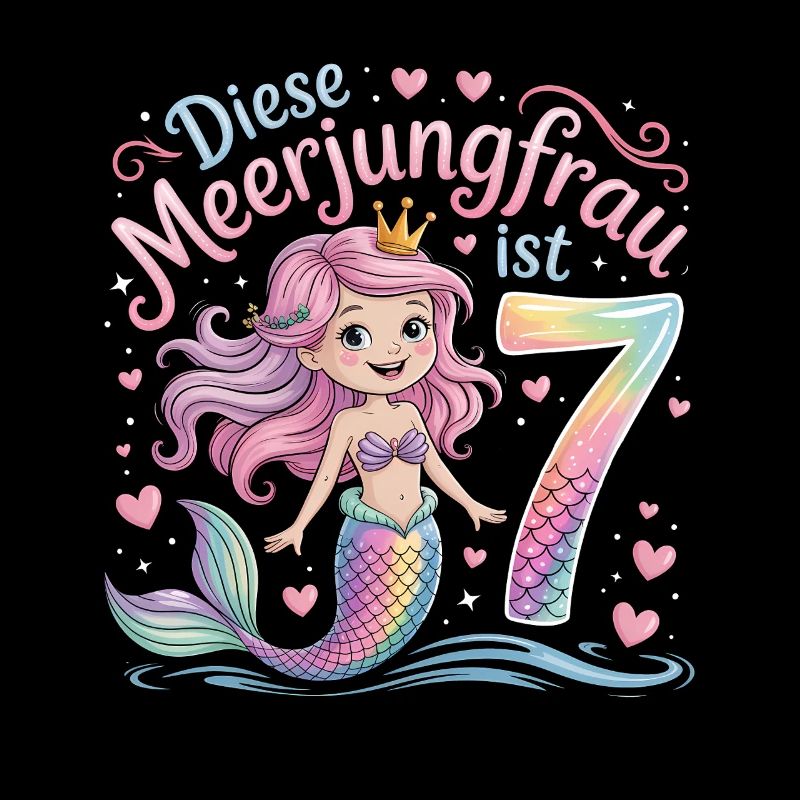 Cette sirène a 7 ans de filles