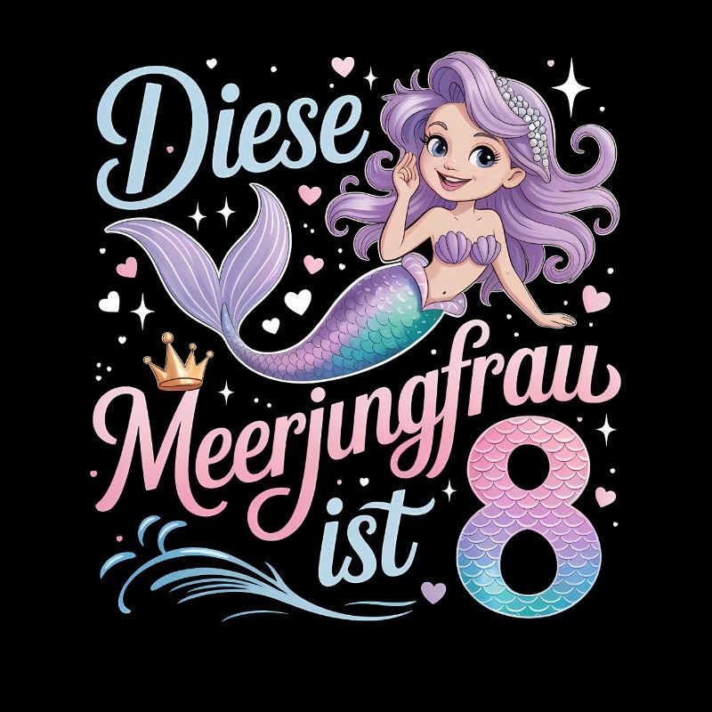 Cette sirène a 8 filles et 8 ans