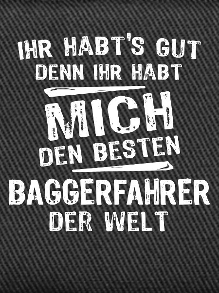 Baggerfahrer
