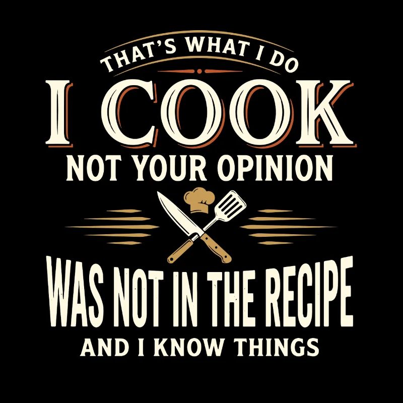 I cook and know things