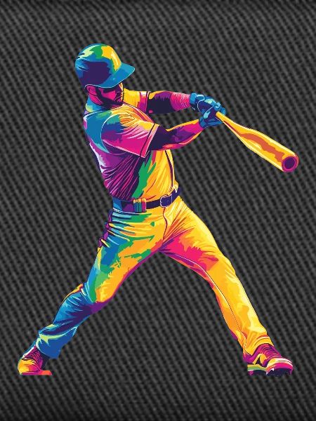 Buntes Baseball-Power