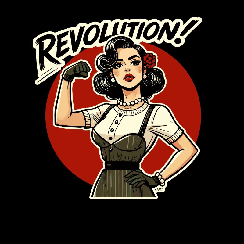 Revolution Frauenpower Retro