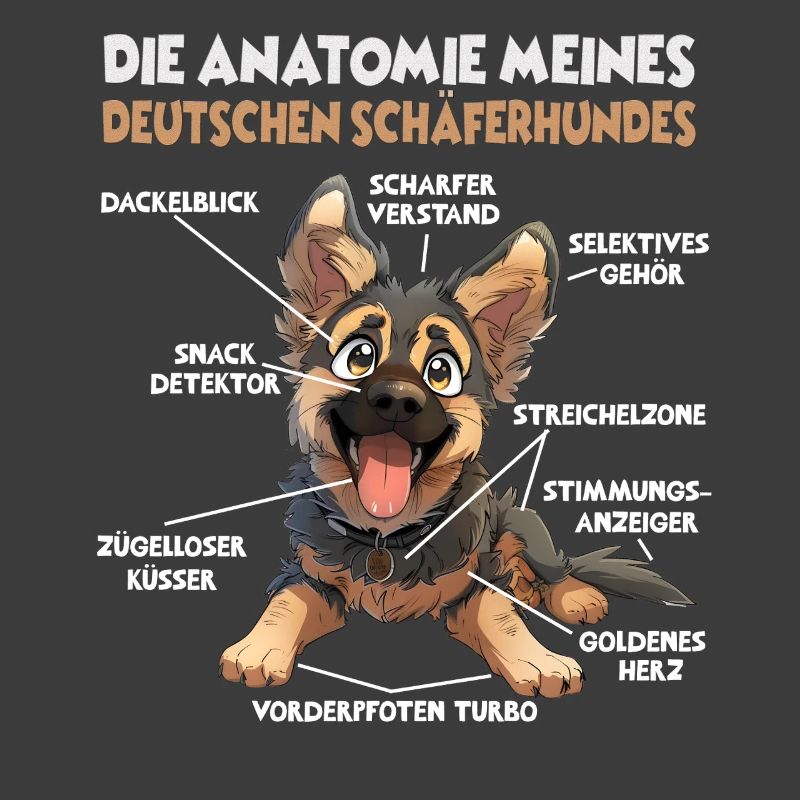 Deutscher Schäferhund Hundehalter Geschenk Gassi T