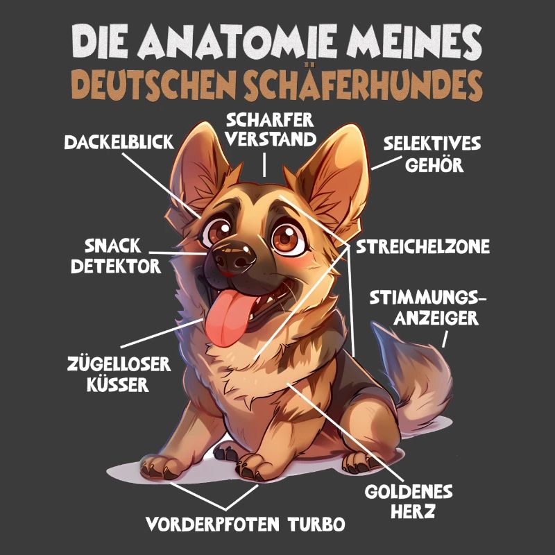 Deutscher Schäferhund Hundehalter Geschenk Gassi T