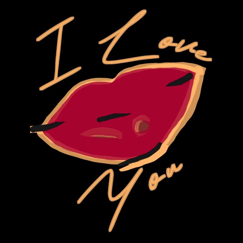 Ich ❤️ DICH ICH LIEBE DICH ICH MUND DICH 