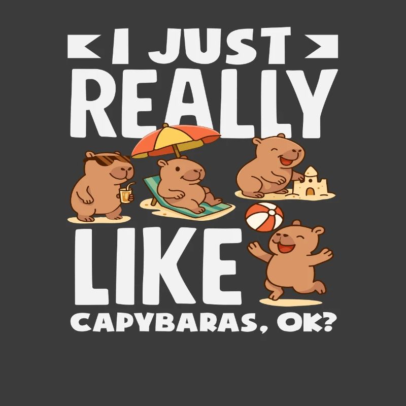 J’aime juste les capybaras, vraiment mignons, drôles
