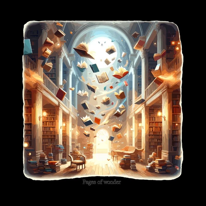 Bibliothekszauber: Fliegende Bücher