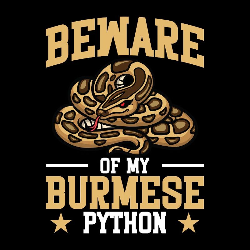 Burmesischer Python-Plüschschlangenliebhaber Reptilien-Burmeser
